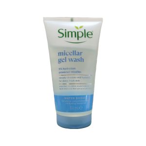 ژل میسلار شوینده صورت سیمپل مدل water boost