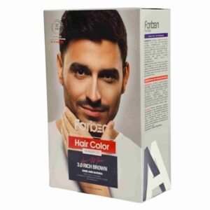 شامپو رنگ مو فاربن مدل قهوه‌ای تیره 3.0