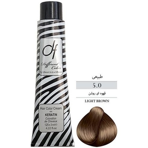 رنگ مو دیفرنت شماره 5.0