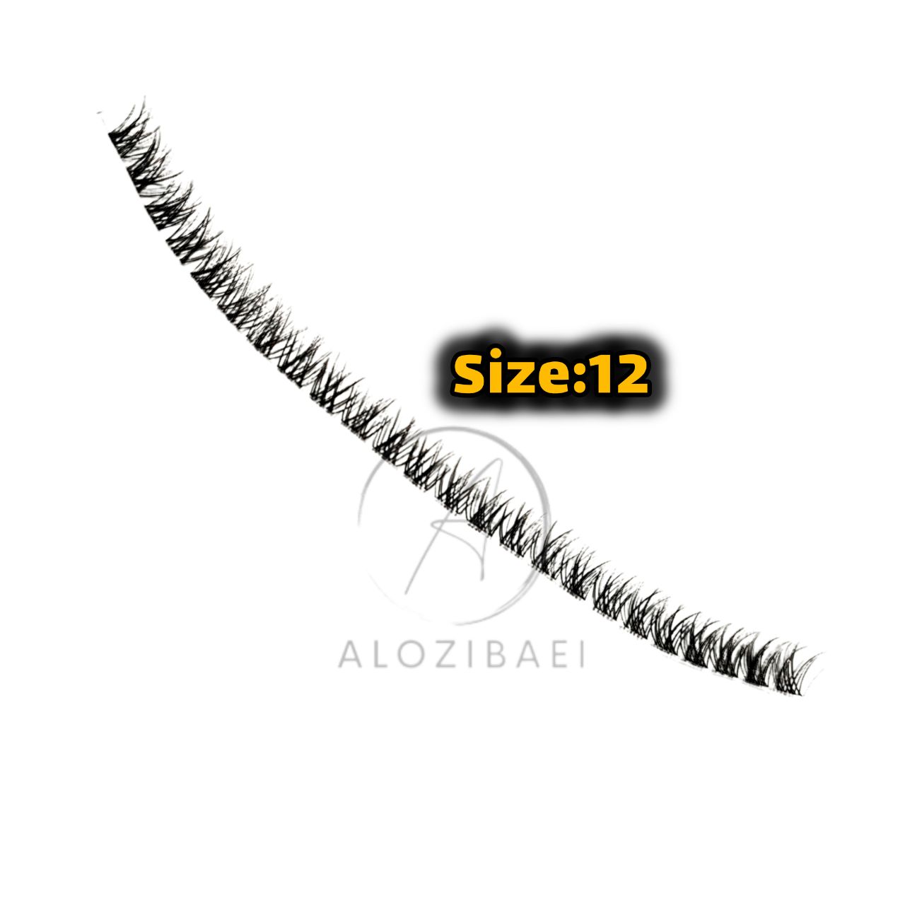 مژه ریسه ای مدل فیشر سایز 12