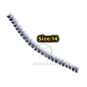 مژه ریسه ای مدل فیشر سایز 14