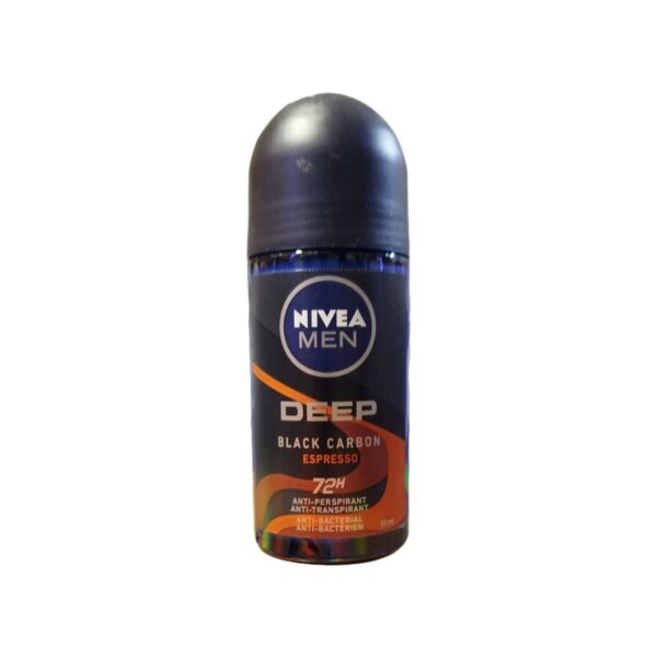 مام رول ضد تعریق 72 ساعته مدل Black carbon Esprsso حجم 50ml اورجینال دو لیبل - تصویر 1
