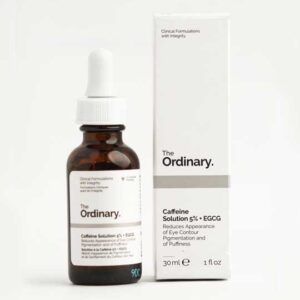 سرم دور چشم ضد تیرگی و پف كافئين اوردینری caffeine Solution 5%+ EGCG
