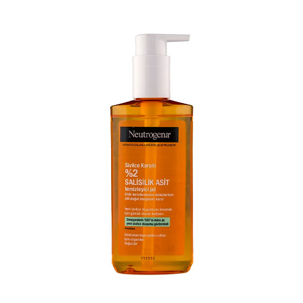 ژل شستشو صورت نوتروژینا Neutrogena پوست چرب