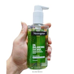 ژل شستشوی صورت نوتروژینا لیمو و آلوئه ورا