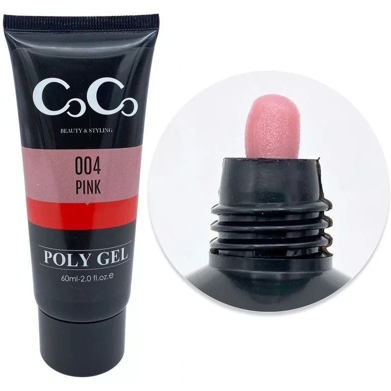 پلی ژل کاشت ناخن کوکو COCO مدل Pink