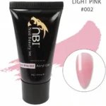 پلی ژل کاشت ناخن ان بی آی | NBI مدل Light Pink شماره 002 حجم 60ml - تصویر 2